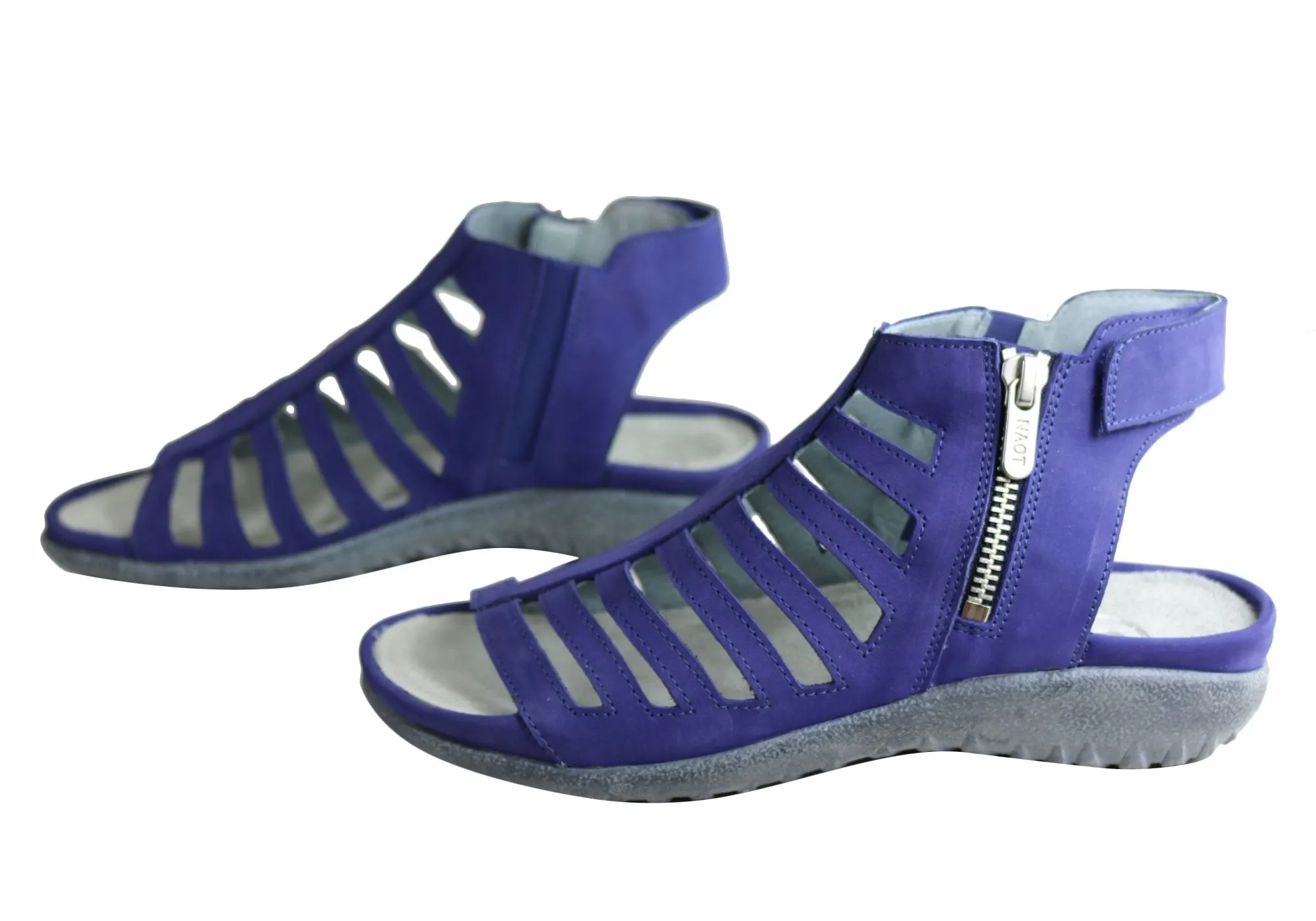 Naot Pitau Damen Ledersandalen mit orthopädischer Unterstützung und hohem Tragekomfort