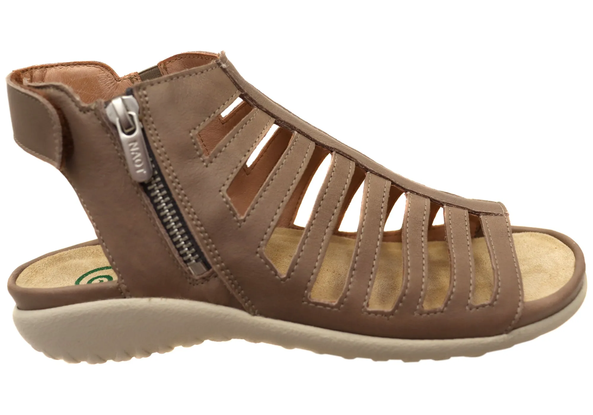 Naot Pitau Damen Ledersandalen mit orthopädischer Unterstützung und hohem Tragekomfort