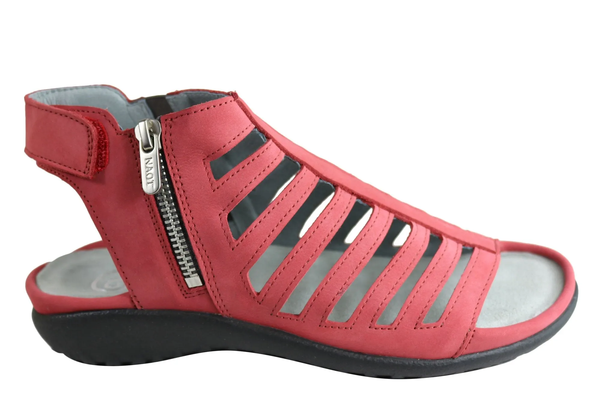 Naot Pitau Damen Ledersandalen mit orthopädischer Unterstützung und hohem Tragekomfort