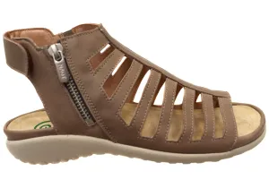 Naot Pitau Damen Ledersandalen mit orthopädischer Unterstützung und hohem Tragekomfort