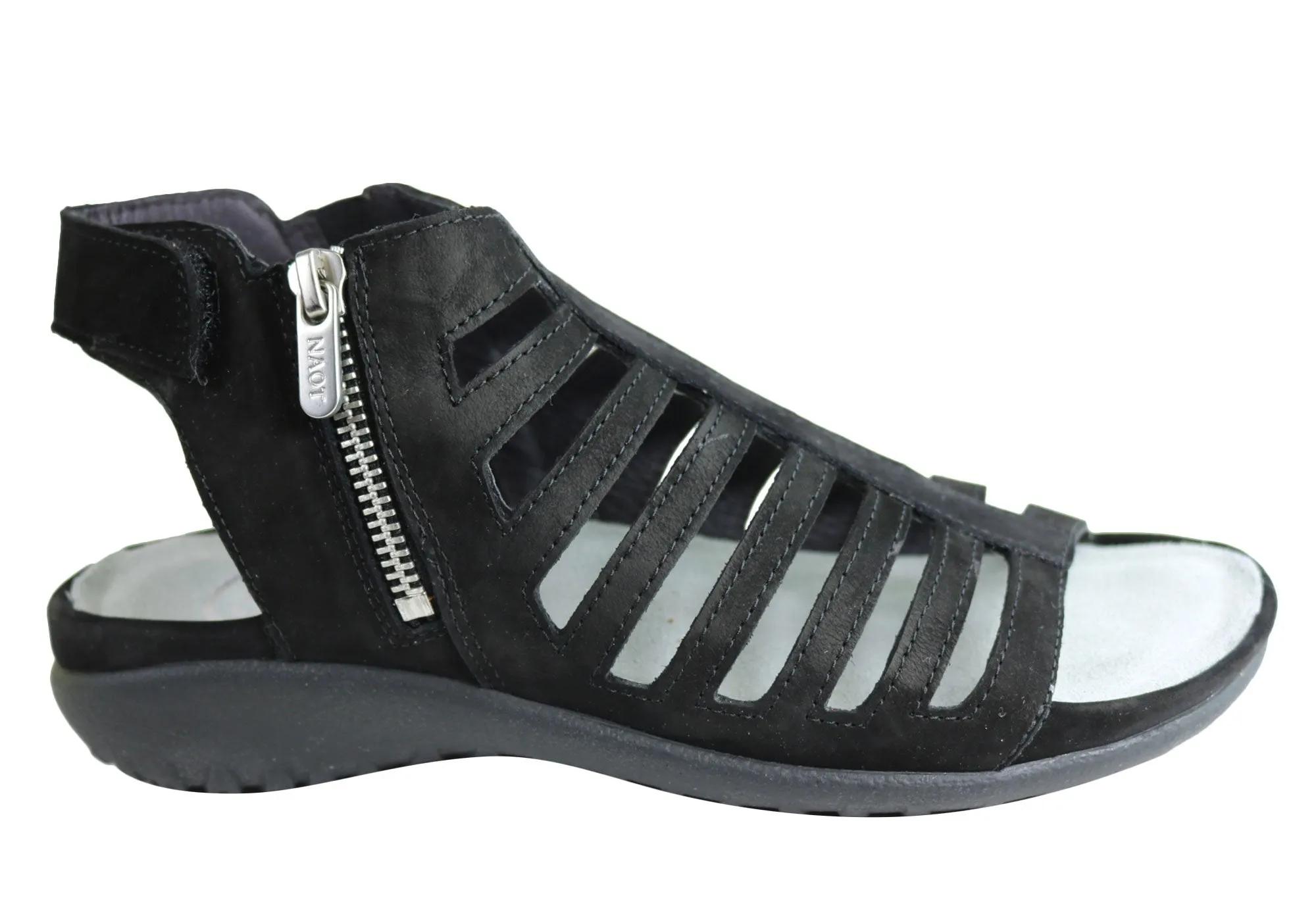 Naot Pitau Damen Ledersandalen mit orthopädischer Unterstützung und hohem Tragekomfort