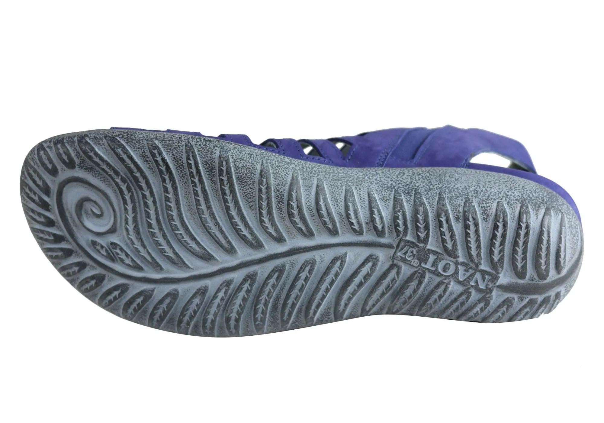 Naot Pitau Damen Ledersandalen mit orthopädischer Unterstützung und hohem Tragekomfort