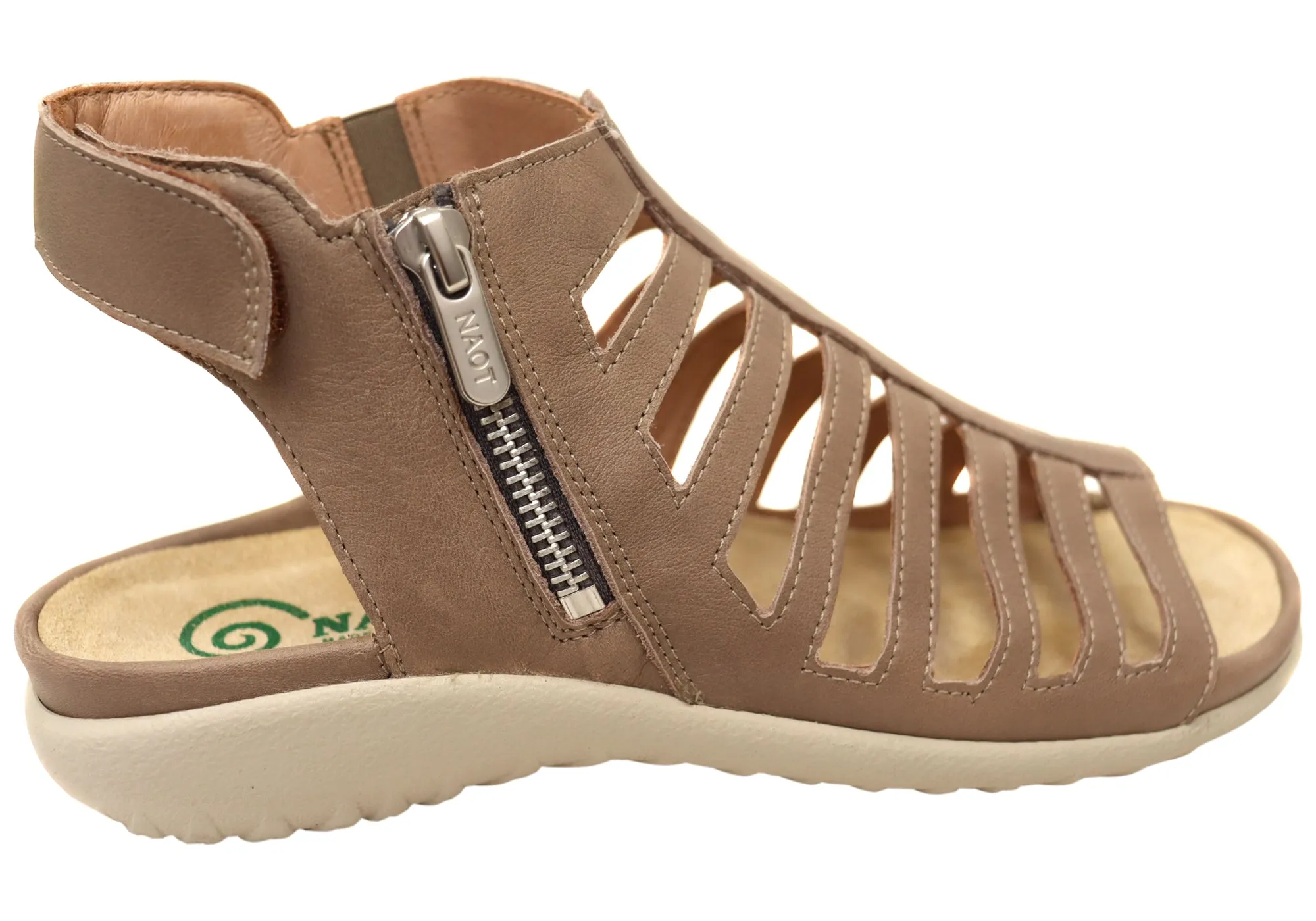 Naot Pitau Damen Ledersandalen mit orthopädischer Unterstützung und hohem Tragekomfort