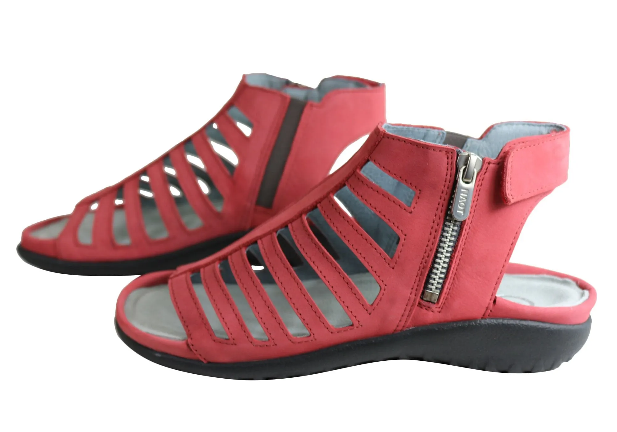 Naot Pitau Damen Ledersandalen mit orthopädischer Unterstützung und hohem Tragekomfort