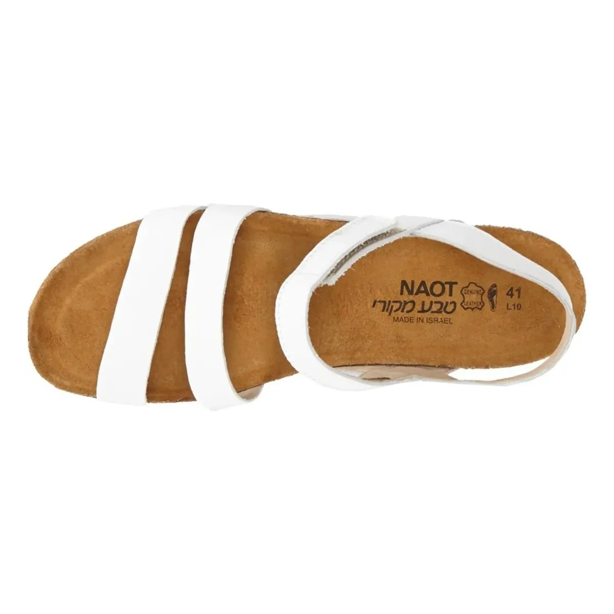 Naot Damen Kayla Weißes Leder