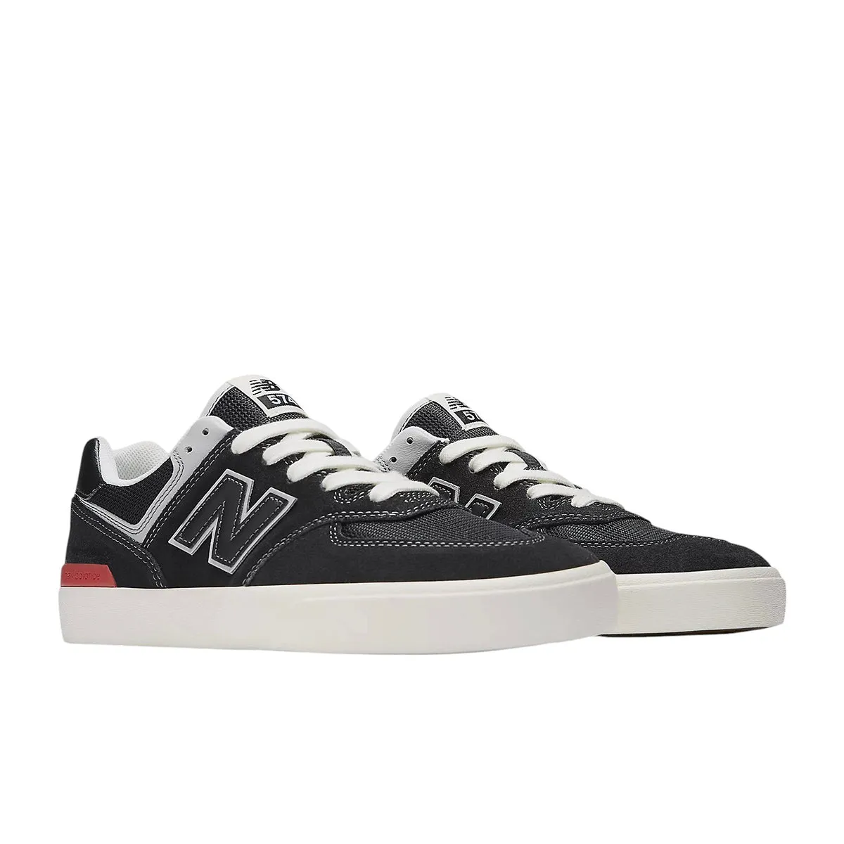 New Balance - 574 Schuhe Schwarz/Weiß New Balance Schuhe