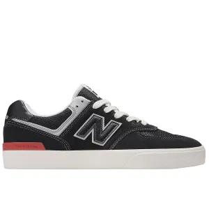 New Balance - 574 Schuhe Schwarz/Weiß New Balance Schuhe