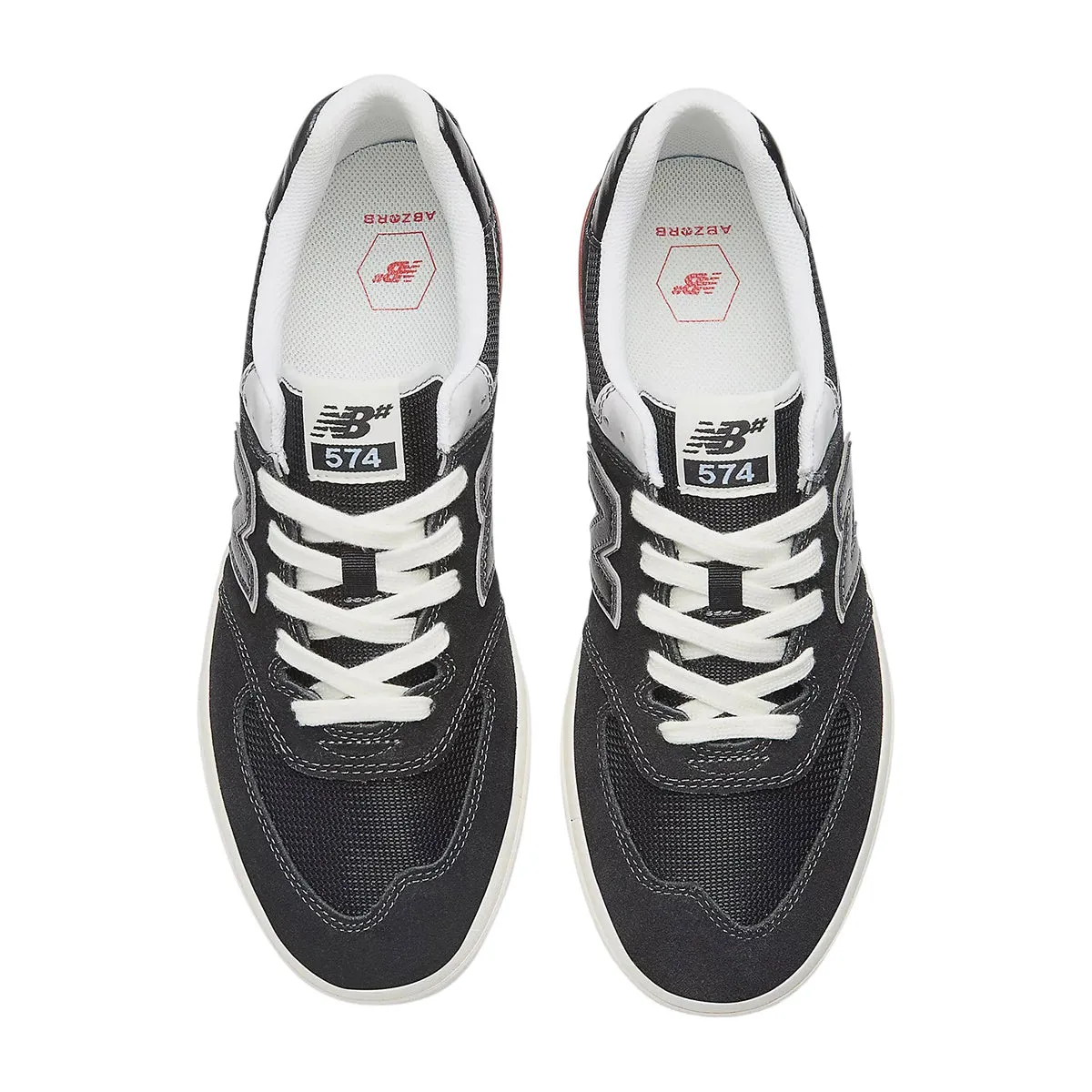 New Balance - 574 Schuhe Schwarz/Weiß New Balance Schuhe