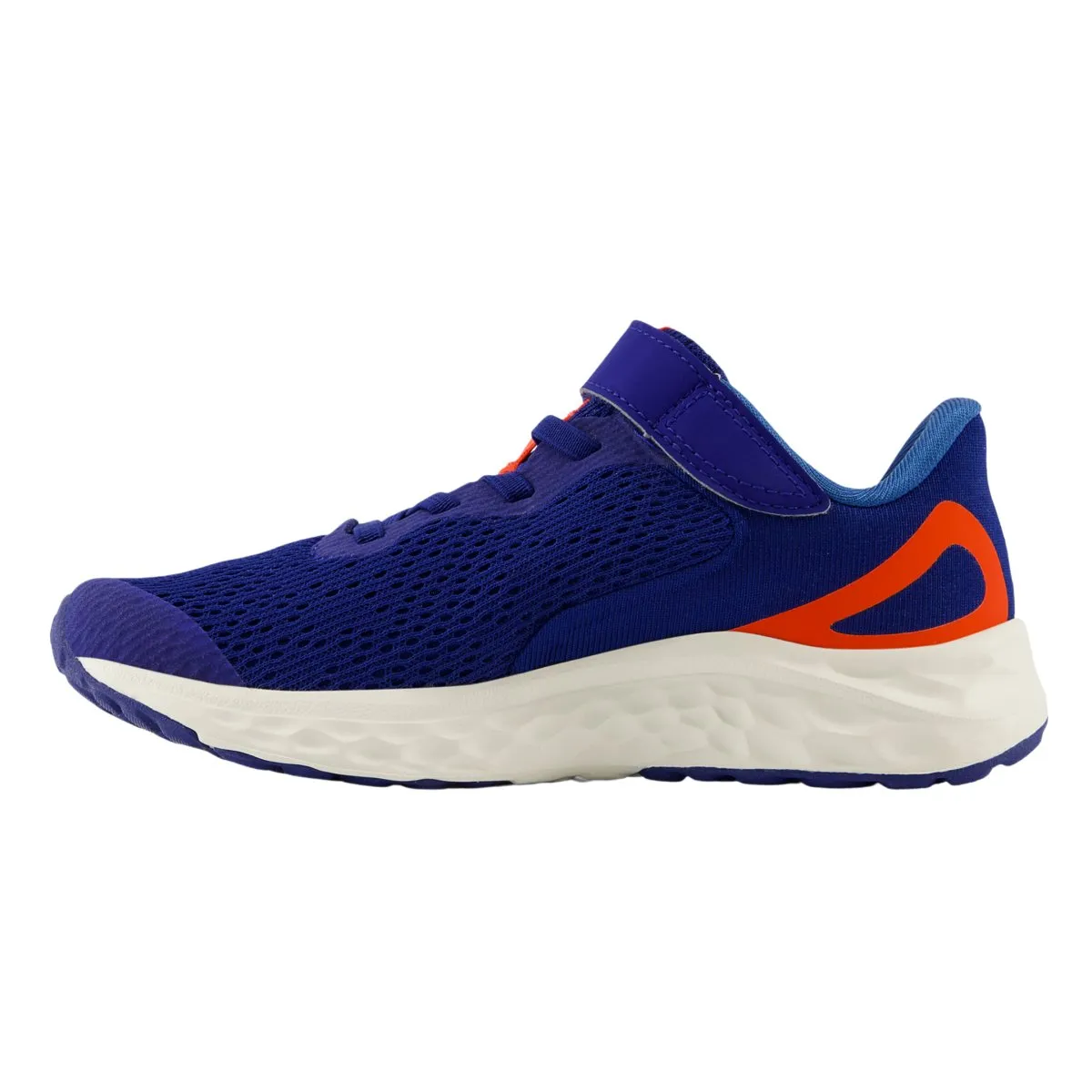 New Balance Jungen (Vorschule) Fresh Foam Arishi v4 PAARIYN4 Tintenblau/Neo Flamme/Silber Metallic New Balance Schuhe