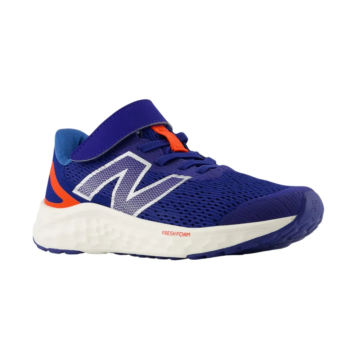 New Balance Jungen (Vorschule) Fresh Foam Arishi v4 PAARIYN4 Tintenblau/Neo Flamme/Silber Metallic New Balance Schuhe