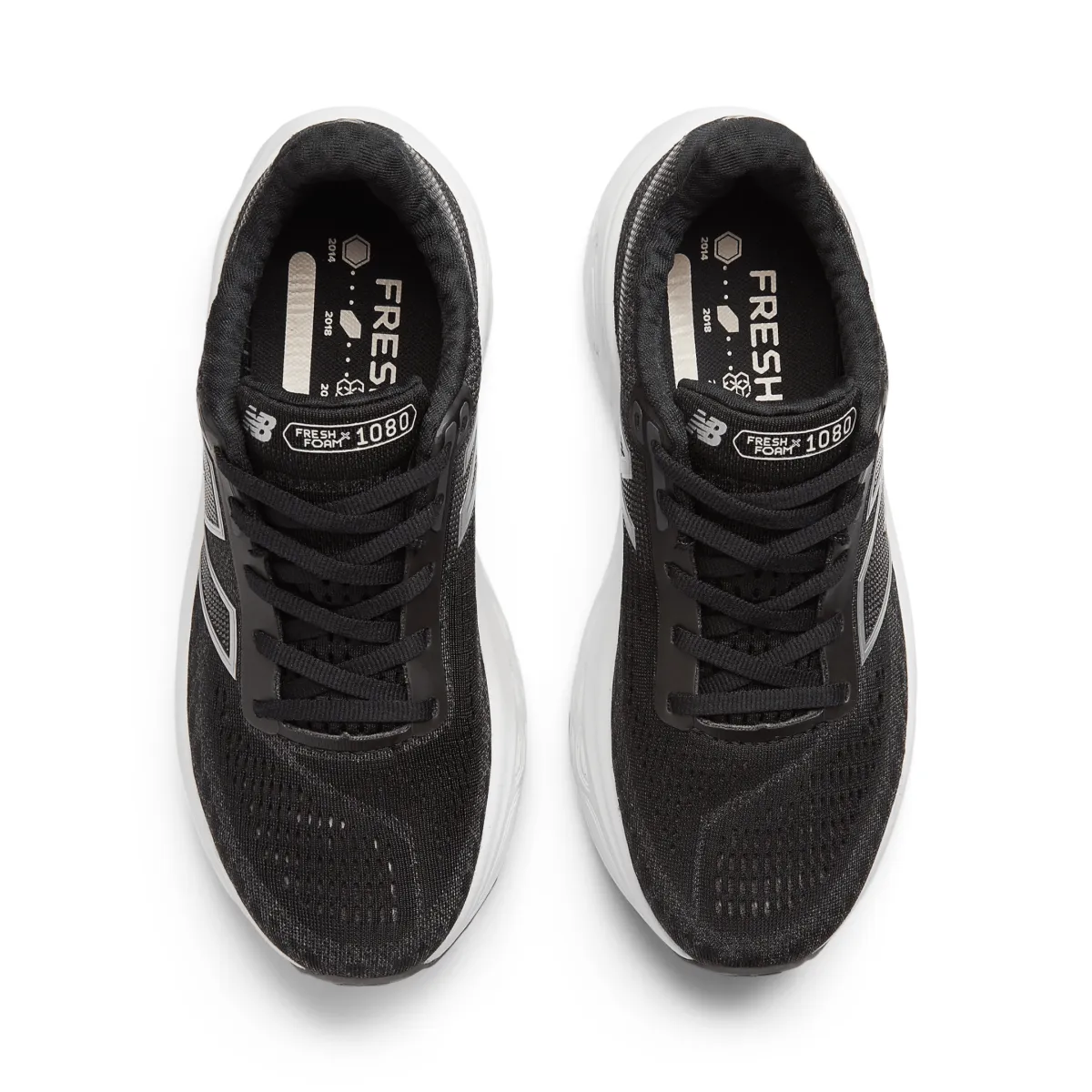New Balance Kinder (Grundschule) Fresh Foam X 1080v14 G1080B14 Schwarz/Magnet/Silber Metallic New Balance Schuhe