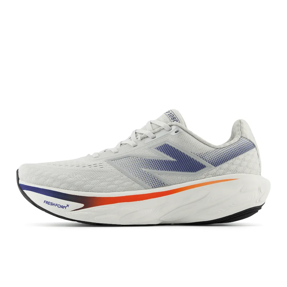 New Balance Herren 1080 v14 Laufschuhe in Grey Matter/Silber Metallic AW24