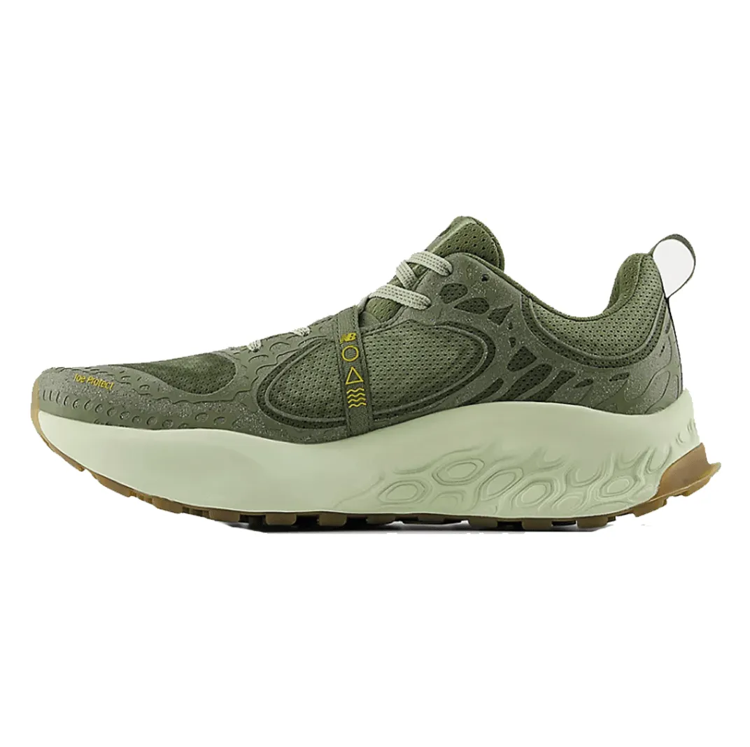 New Balance Herren Fresh Foam X Hierro v8 Trailrunning-Schuhe in Dunklem Olivgrün mit Olivgrün und Flechtengrün SS24