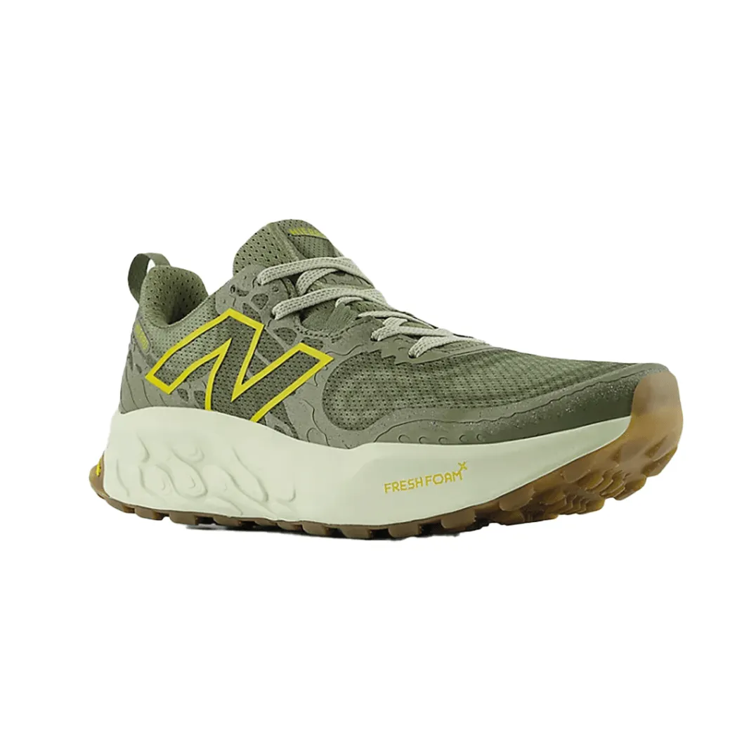 New Balance Herren Fresh Foam X Hierro v8 Trailrunning-Schuhe in Dunklem Olivgrün mit Olivgrün und Flechtengrün SS24
