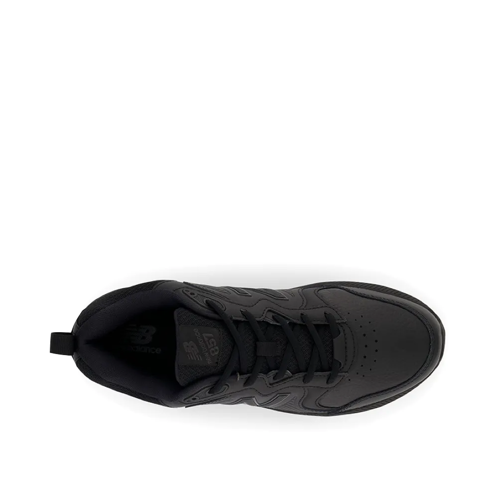 New Balance Herren MX857V3 rutschfester Sneaker in Schwarz
