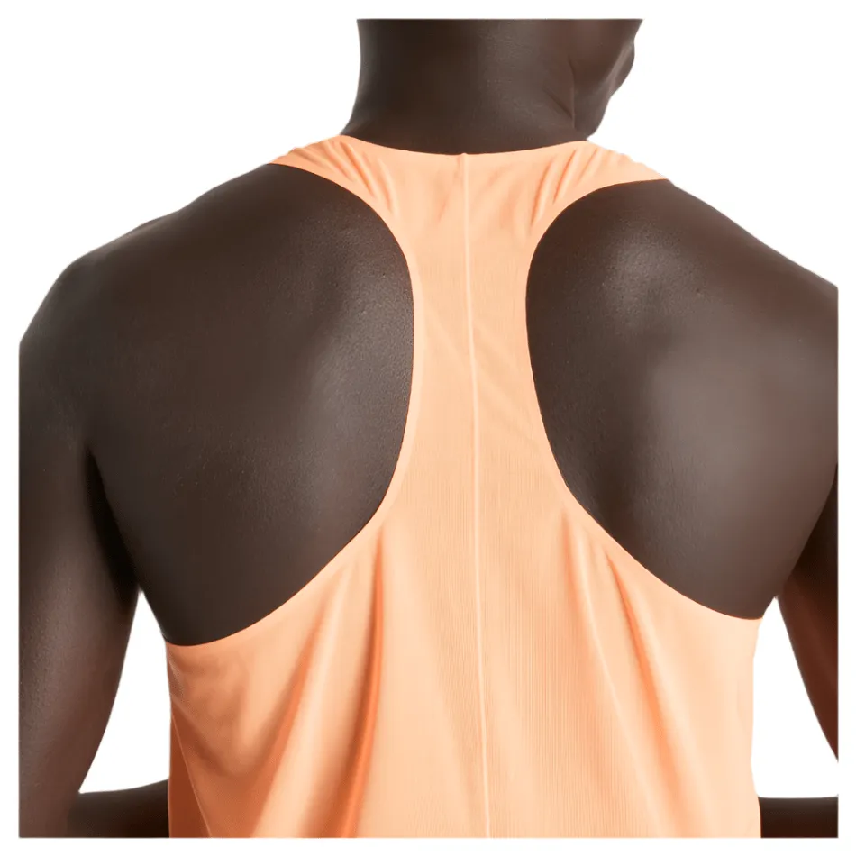 New Balance Herren Race Day Ultralight Singlet in Hot Mango SS25