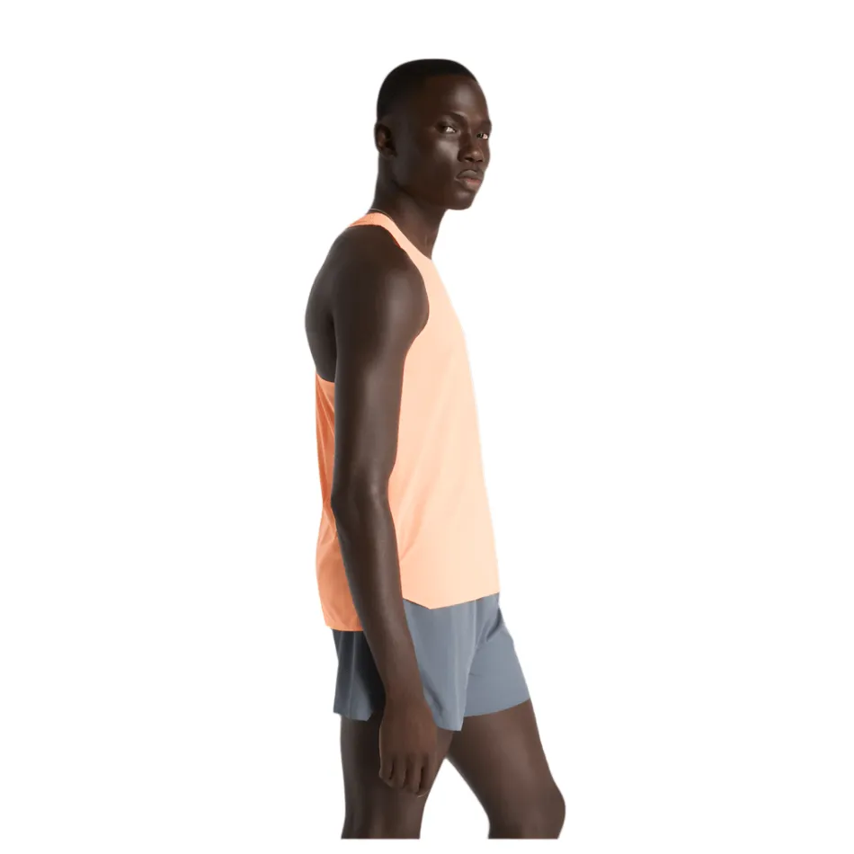 New Balance Herren Race Day Ultralight Singlet in Hot Mango SS25