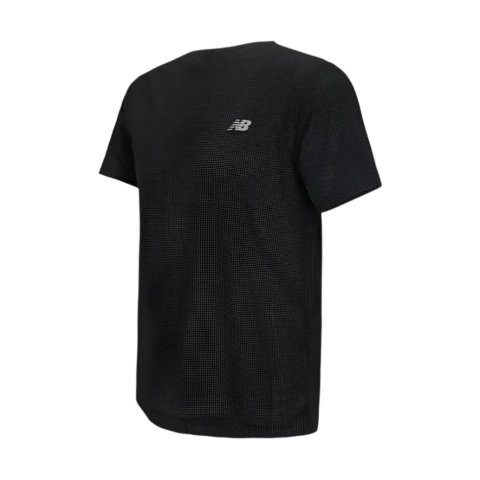 New Balance Herren Race Day Ultralight T-Shirt in Schwarz SS25