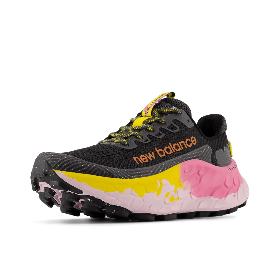 New Balance More Trail v3 Damen-Laufschuhe Schwarz/Rosa AW24