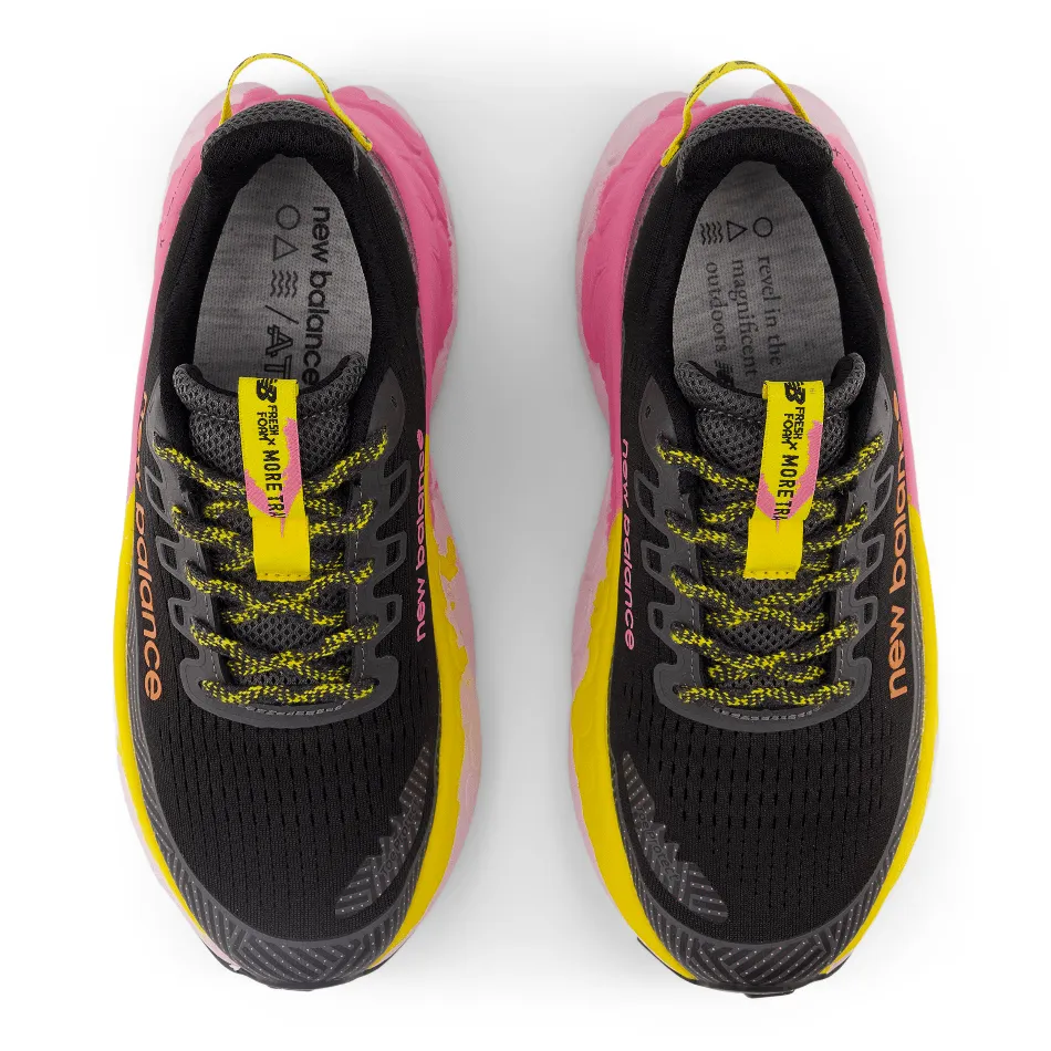 New Balance More Trail v3 Damen-Laufschuhe Schwarz/Rosa AW24