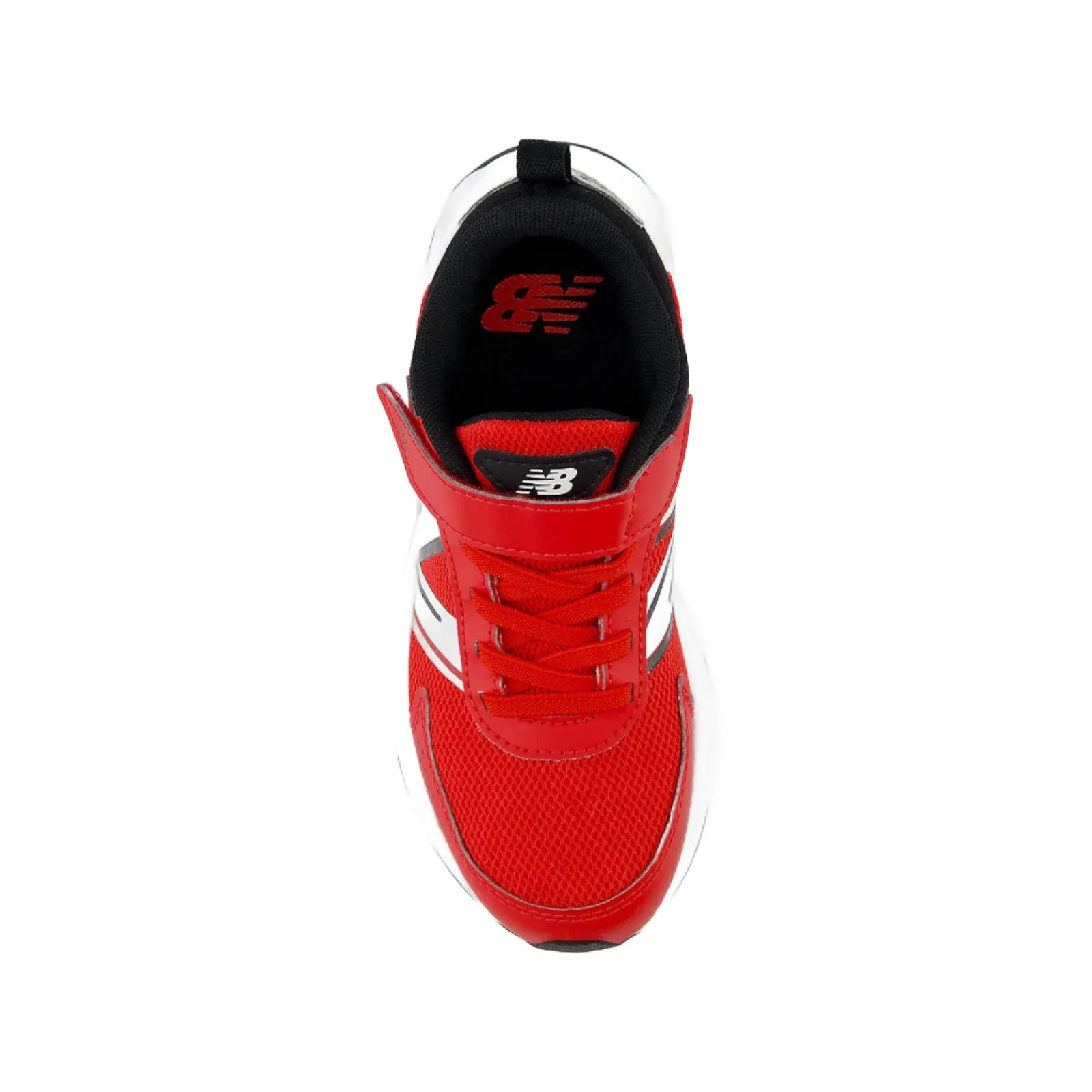 New Balance Schuhe Kinder Dynasoft 545 Bungee-Schnürung mit Riemchen oben in True Red/Schwarz (10.5c-3J)