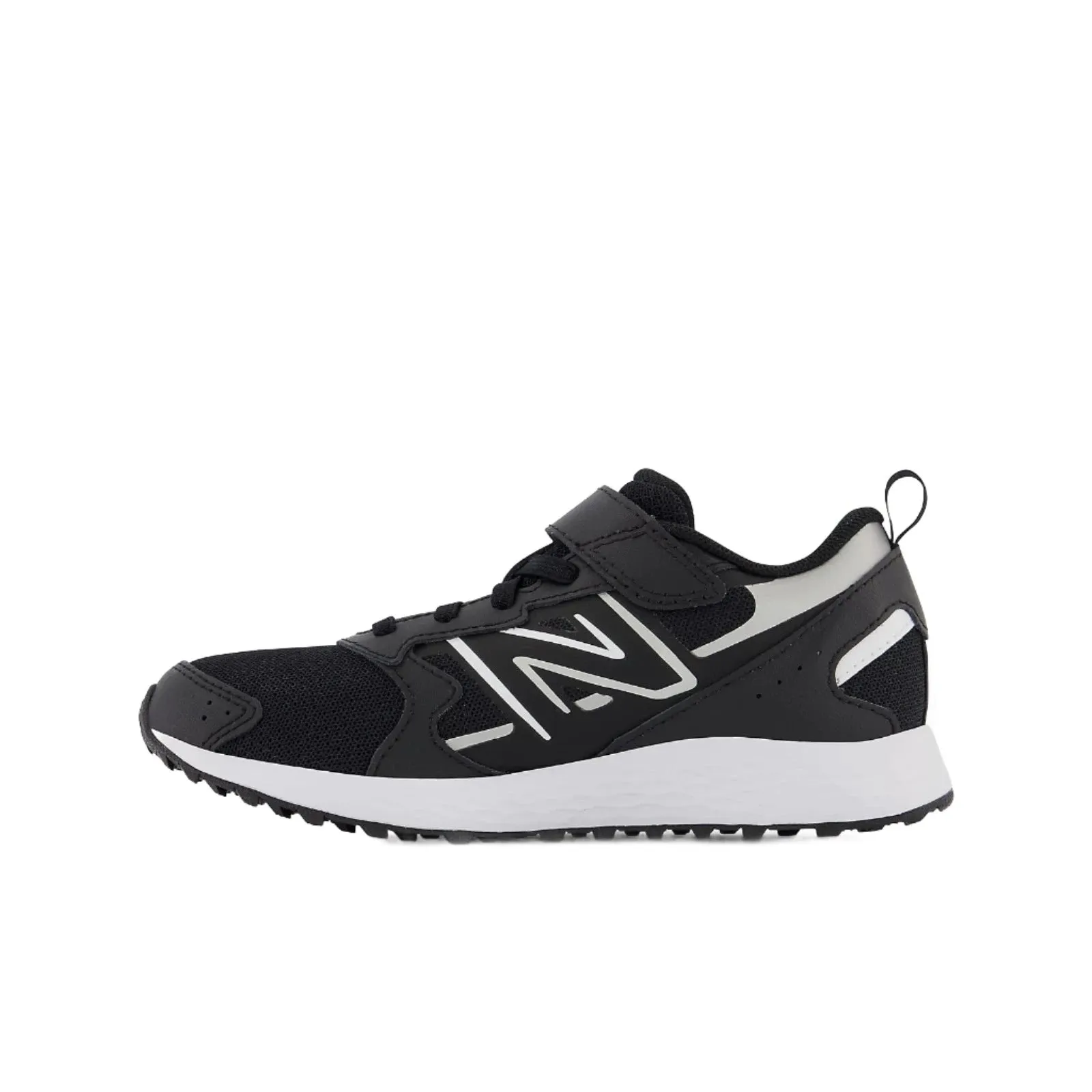 New Balance Schuhe Kinder Fresh Foam 650v1 Schwarz/Metallisches Silber (10.5C-3J)