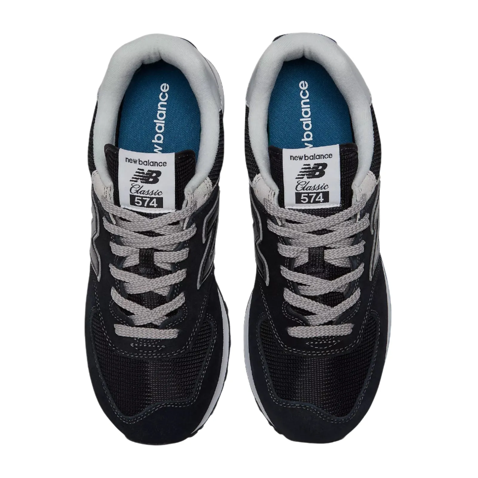 New Balance Schuhe Herren ML574EVB Schwarz/Weiß