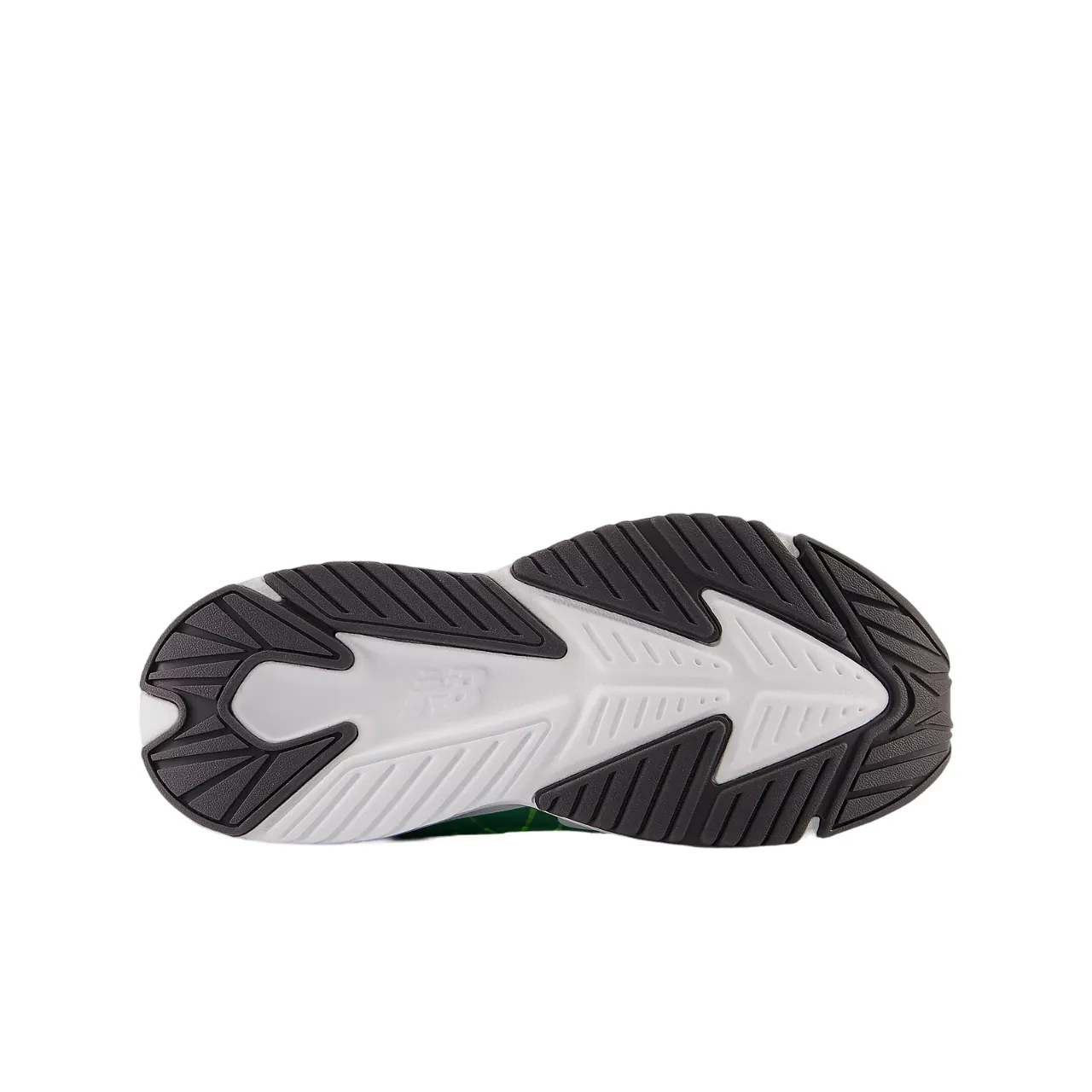New Balance Schuhe Rave Run v2 mit Bungee-Schnürsenkeln und Oberriemen in Regenwolke Grün (10,5c-3J)