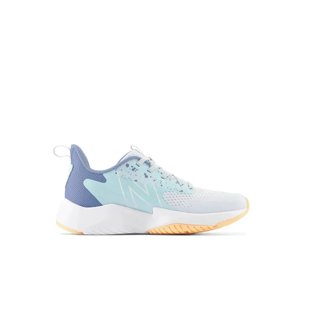 New Balance Schuhe Rave Run v2 Eisblau (Größe 3,5Y-5Y)