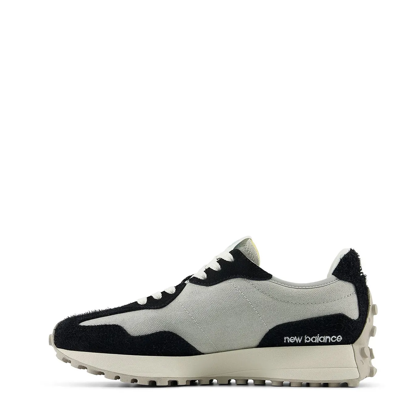 New Balance Damen 327 Trainer Schwarz / Leopard / Mondlicht