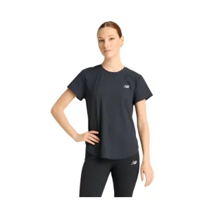 New Balance Damen Race Day Ultralight T-Shirt in Schwarz SS25