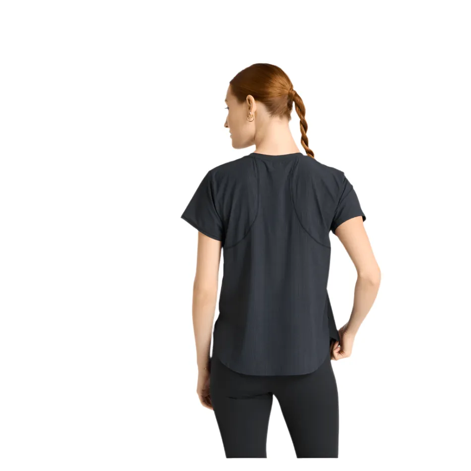 New Balance Damen Race Day Ultralight T-Shirt in Schwarz SS25