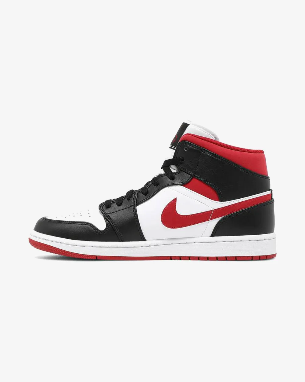 NIKE AIR JORDAN 1 MID GYM ROT SCHWARZ WEIß
