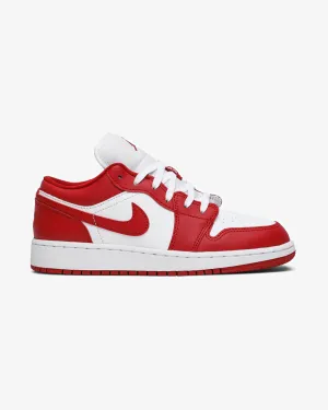 NIKE AIR JORDAN1 GYM ROT NIEDRIG GS WEIß 2020