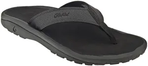 Olukai Ohana Herren-Sandalen - Schwarz / Schwarz