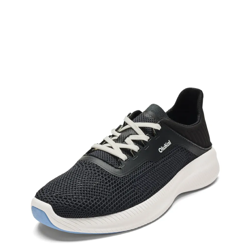 OluKai Damen Island Hopper Mesh Sneaker in Lava Rock Schwarz