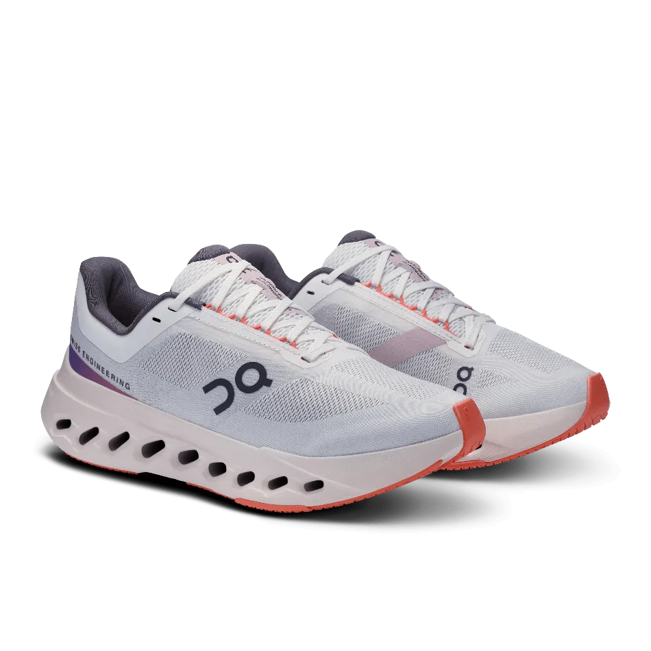 On Cloudsurfer Next Herrenlaufschuhe in Weiß Flame AW24
