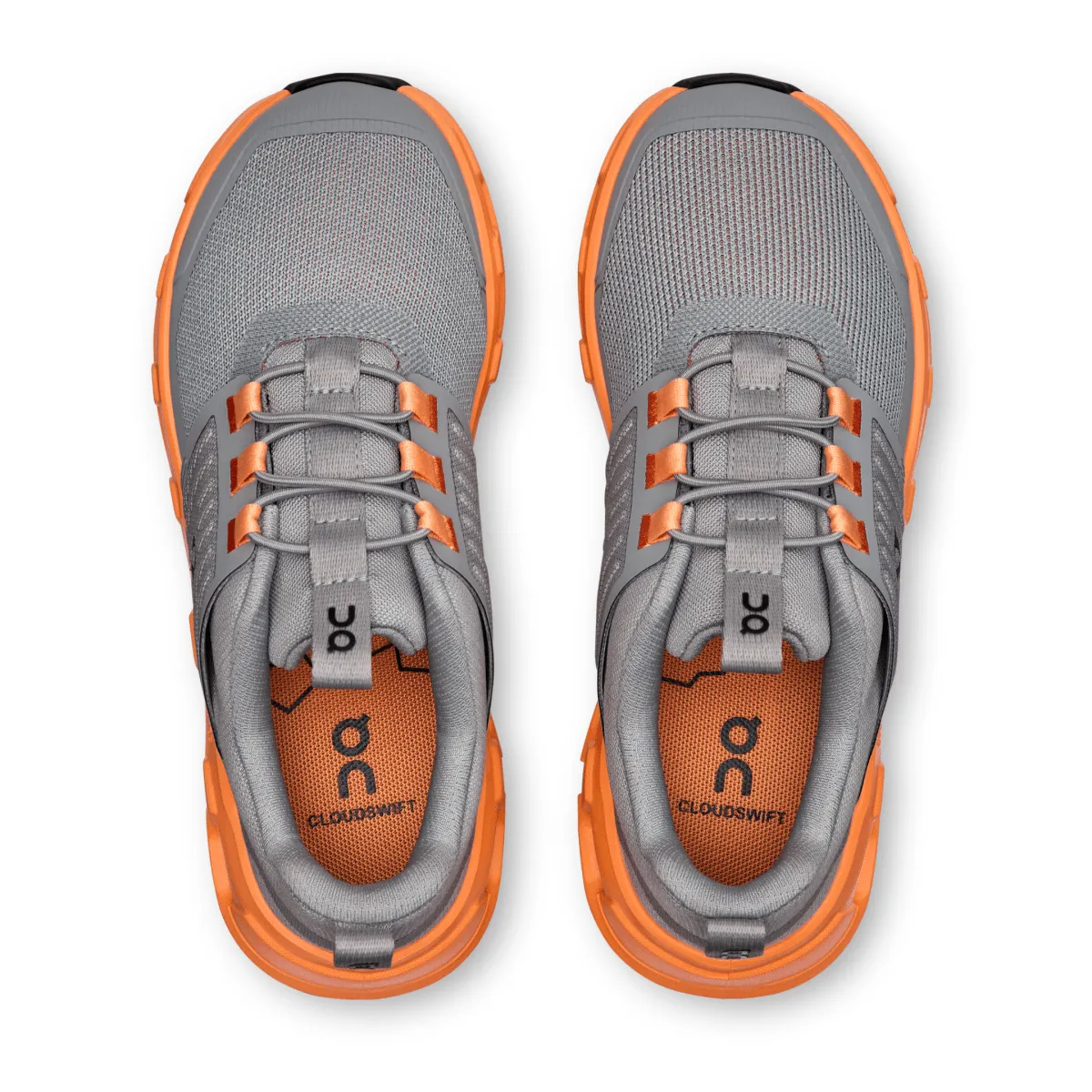 On Running Kinder (Vorschulalter) Cloudswift Alloy/Tangerine On Running