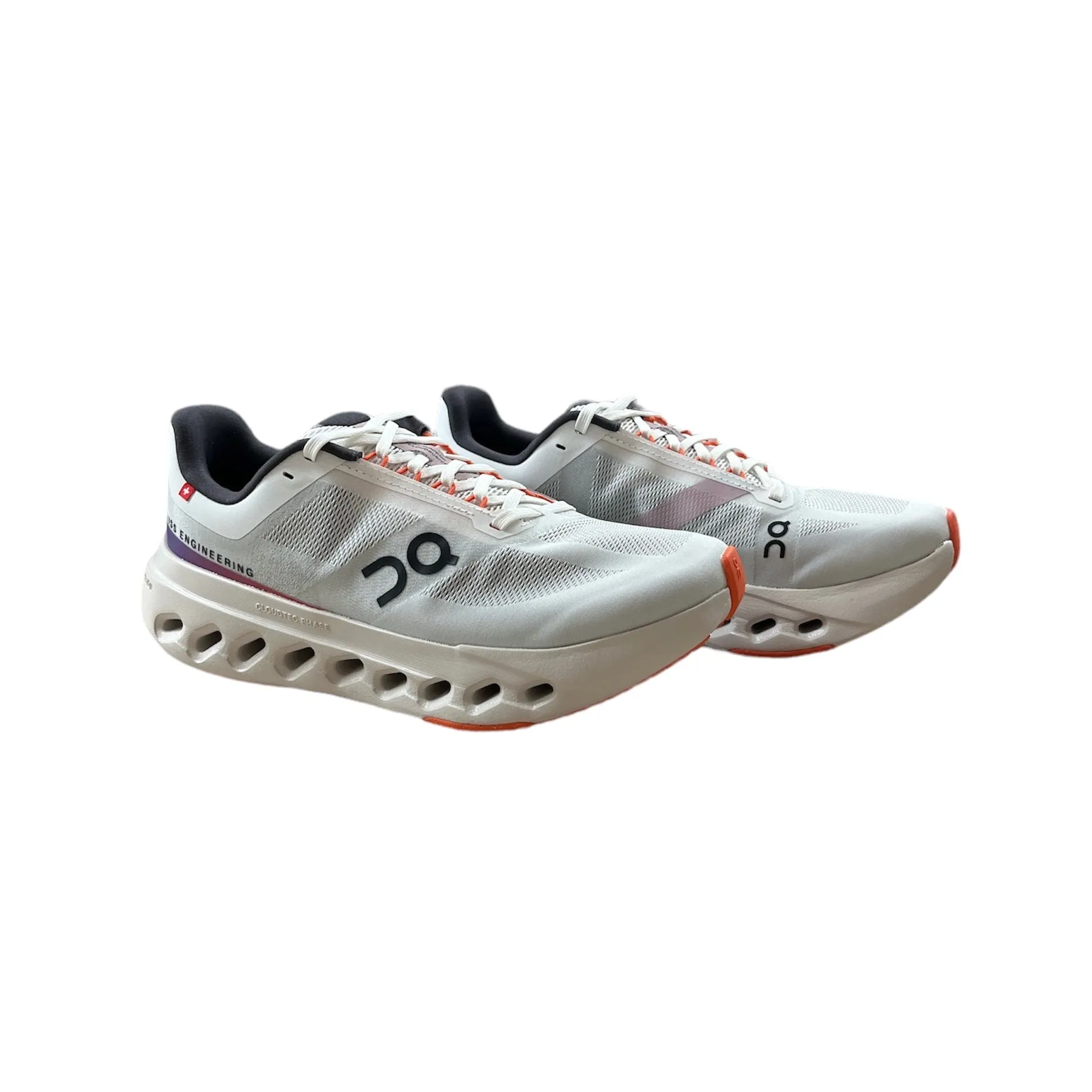 On Running Damen Cloudsurfer Next Weiß/Flammend