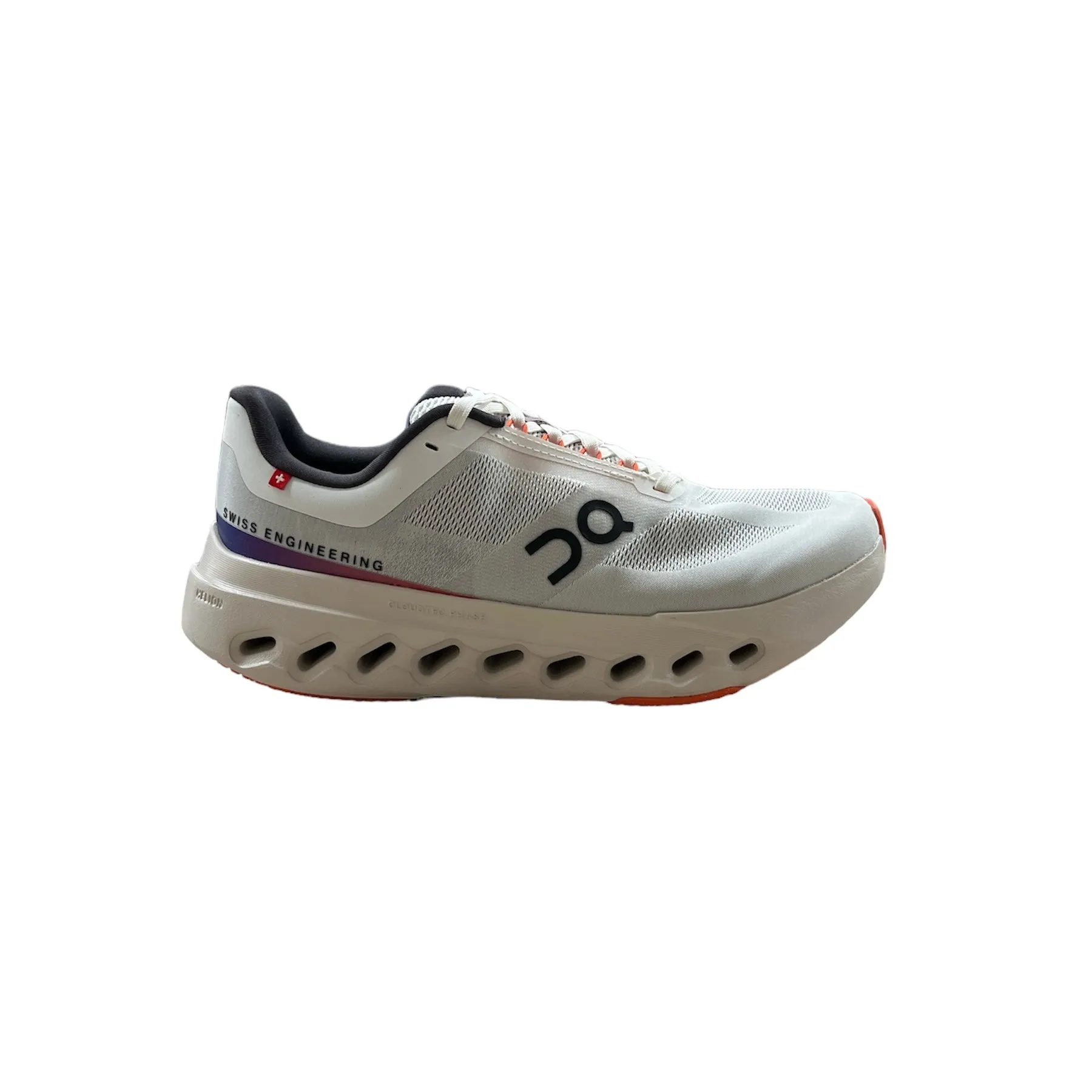 On Running Damen Cloudsurfer Next Weiß/Flammend