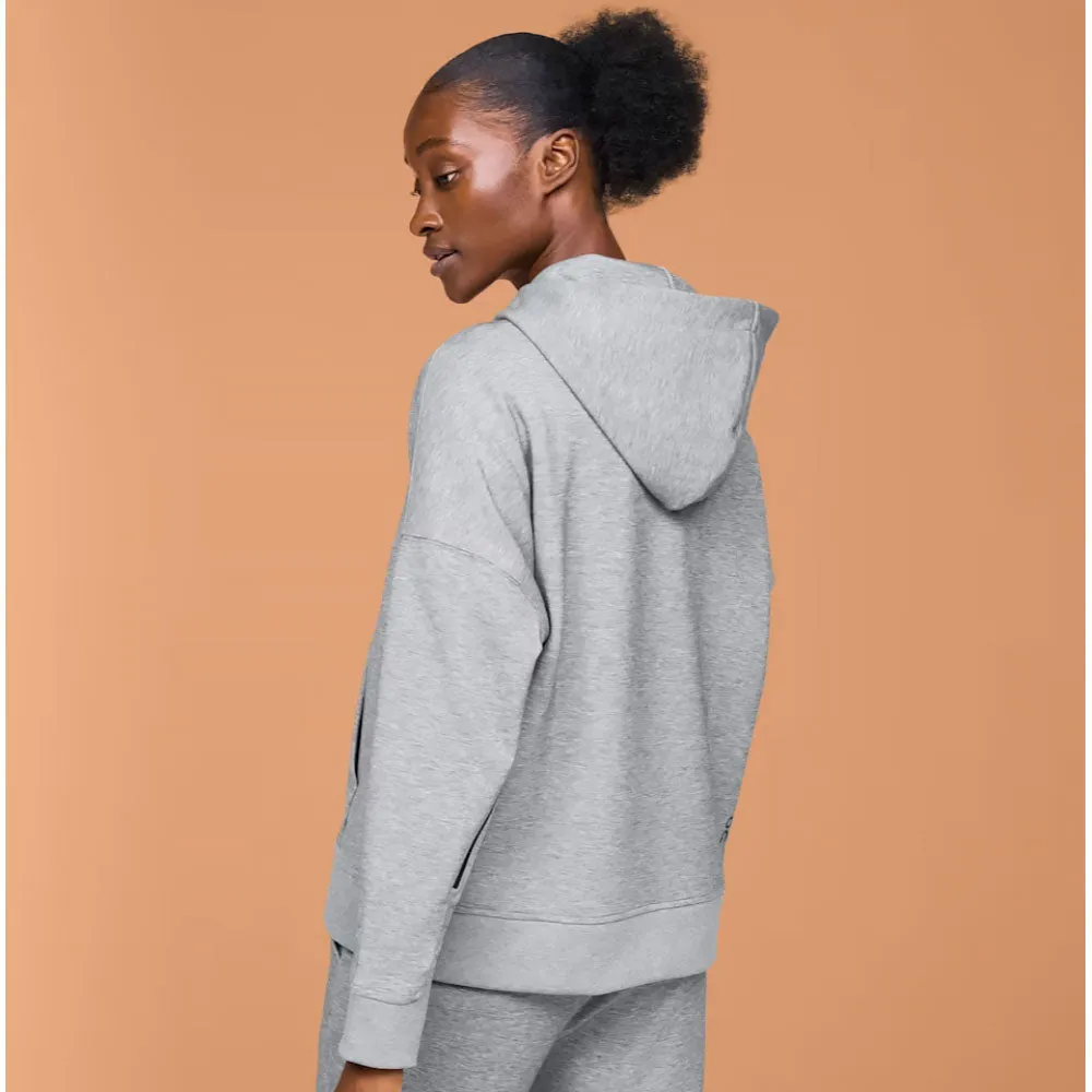 Auf Damen Hoodie - Grau Auf Cloud Schuhe