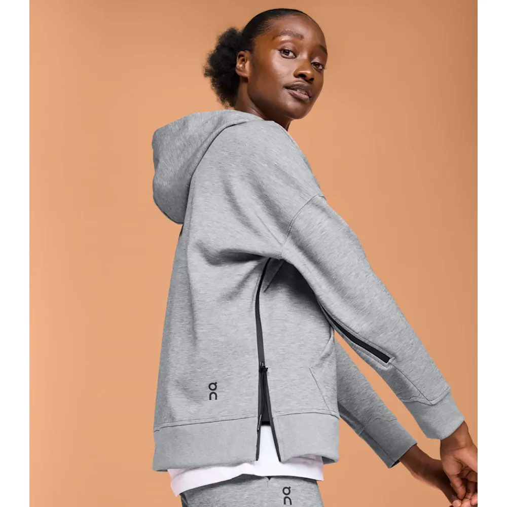 Auf Damen Hoodie - Grau Auf Cloud Schuhe