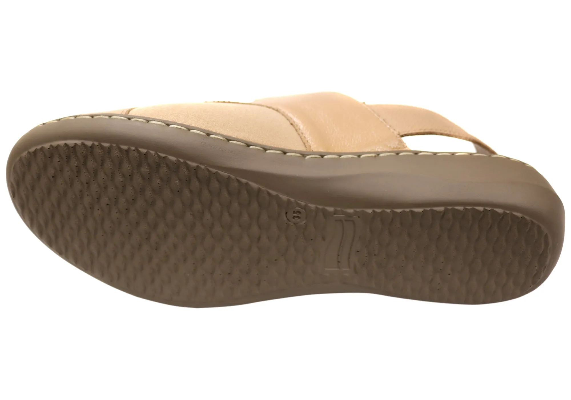 Opananken Eva Damen Bequeme Verstellbare Leder Brasilianische Sandalen Opananken Schuhe