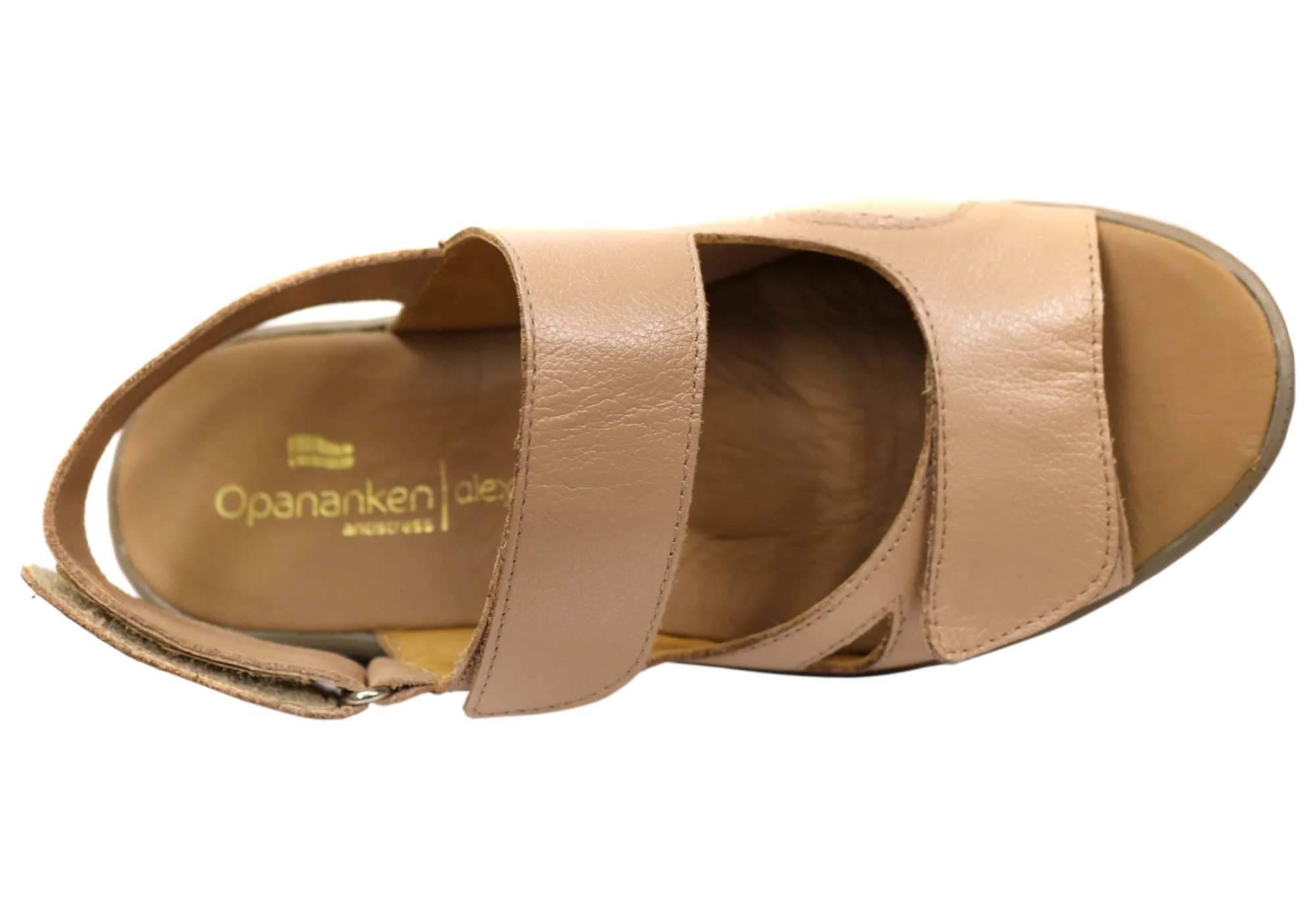 Opananken Eva Damen Bequeme Verstellbare Leder Brasilianische Sandalen Opananken Schuhe
