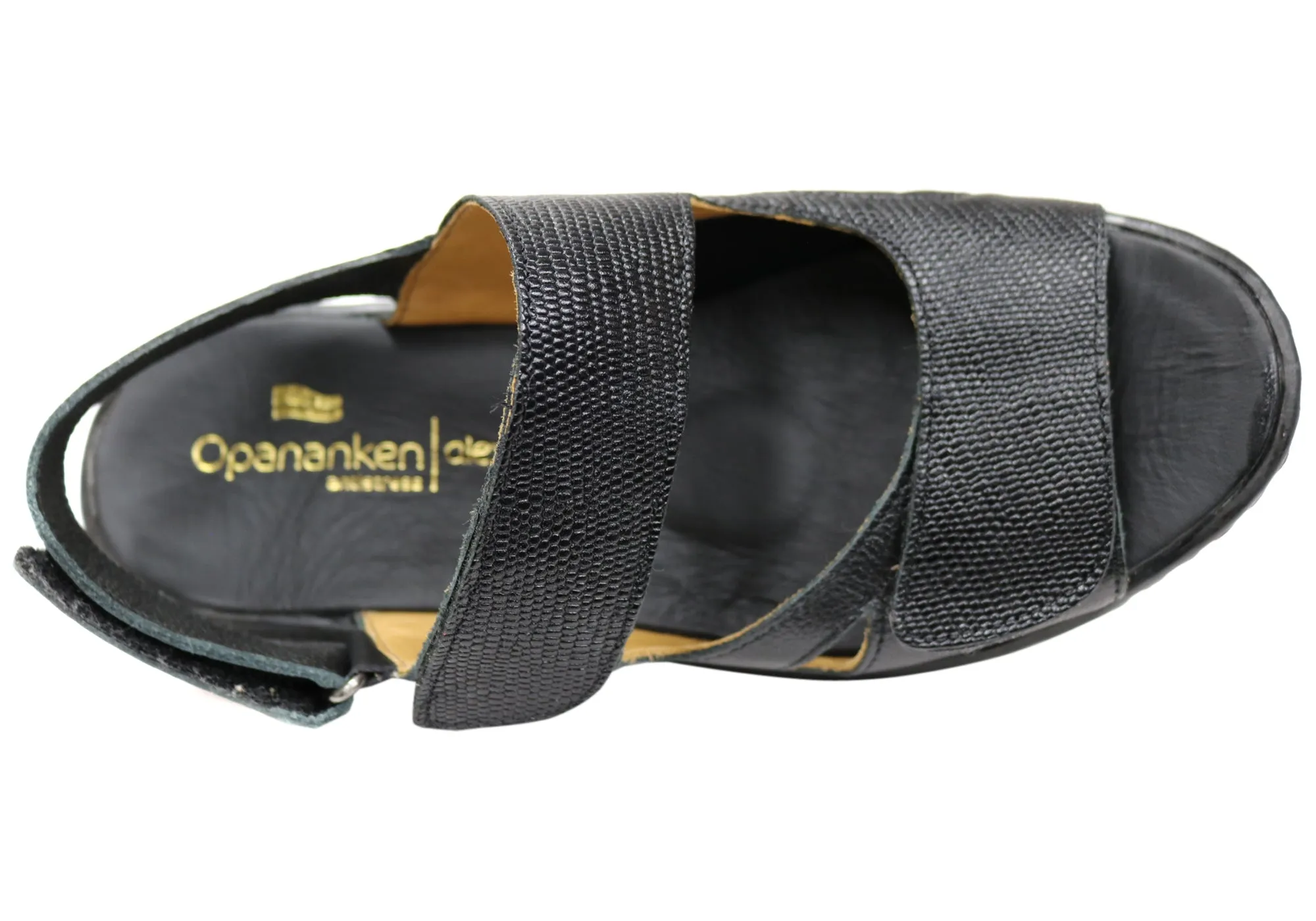 Opananken Eva Damen Bequeme Verstellbare Leder Brasilianische Sandalen Opananken Schuhe