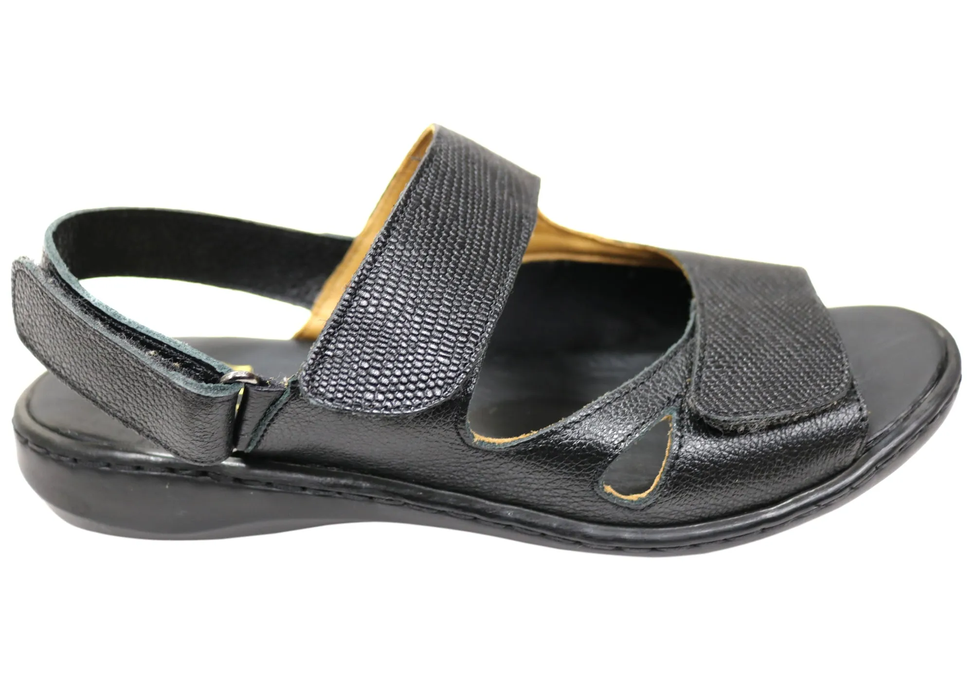 Opananken Eva Damen Bequeme Verstellbare Leder Brasilianische Sandalen Opananken Schuhe