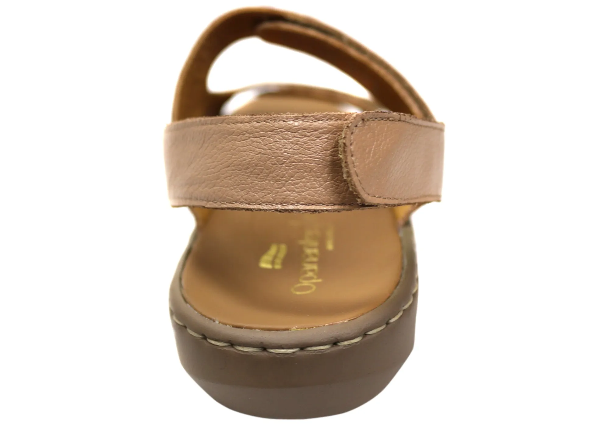 Opananken Eva Damen Bequeme Verstellbare Leder Brasilianische Sandalen Opananken Schuhe