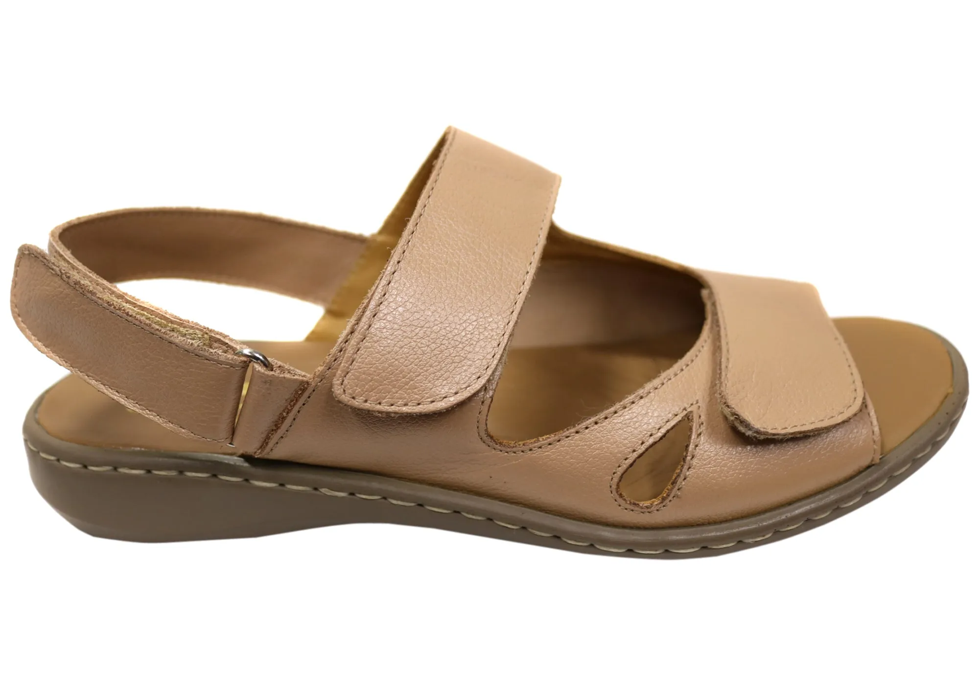 Opananken Eva Damen Bequeme Verstellbare Leder Brasilianische Sandalen Opananken Schuhe