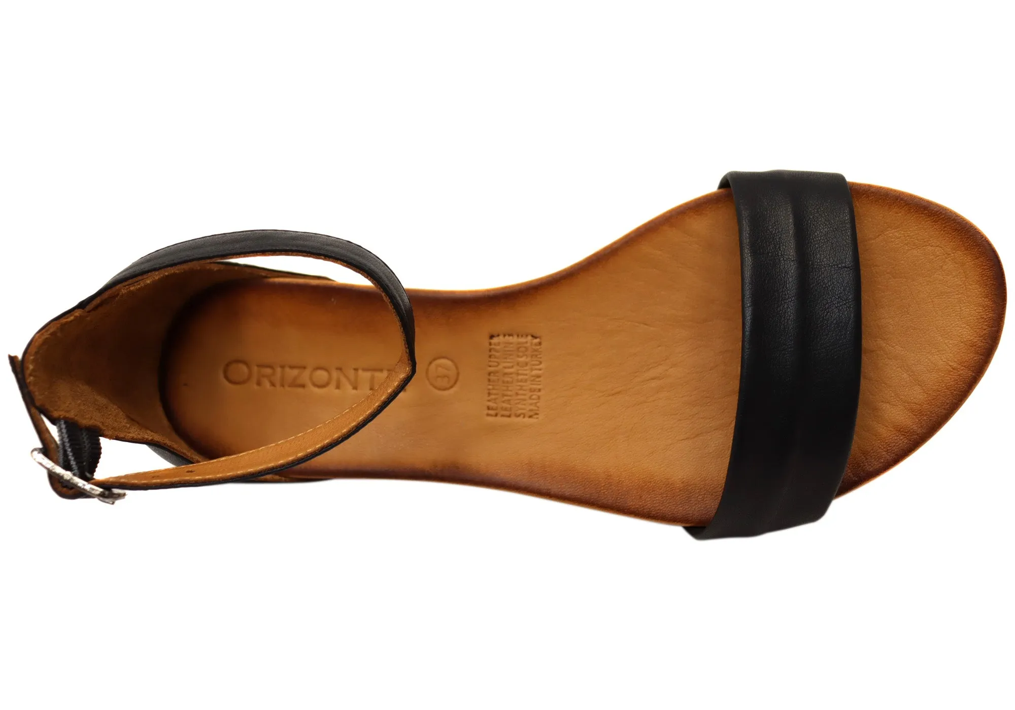 Orizonte Eventura Damen Bequeme Europäische Ledersandalen Orizonte Schuhe