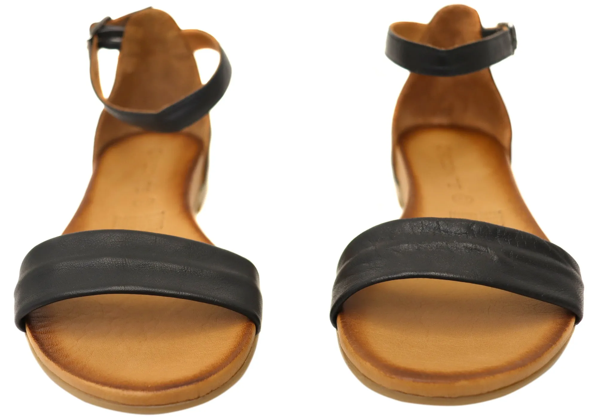 Orizonte Eventura Damen Bequeme Europäische Ledersandalen Orizonte Schuhe